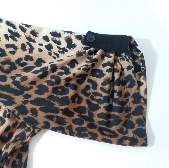 PenSeption Concept Leopard Animal Print Top - Picture 3 of 5